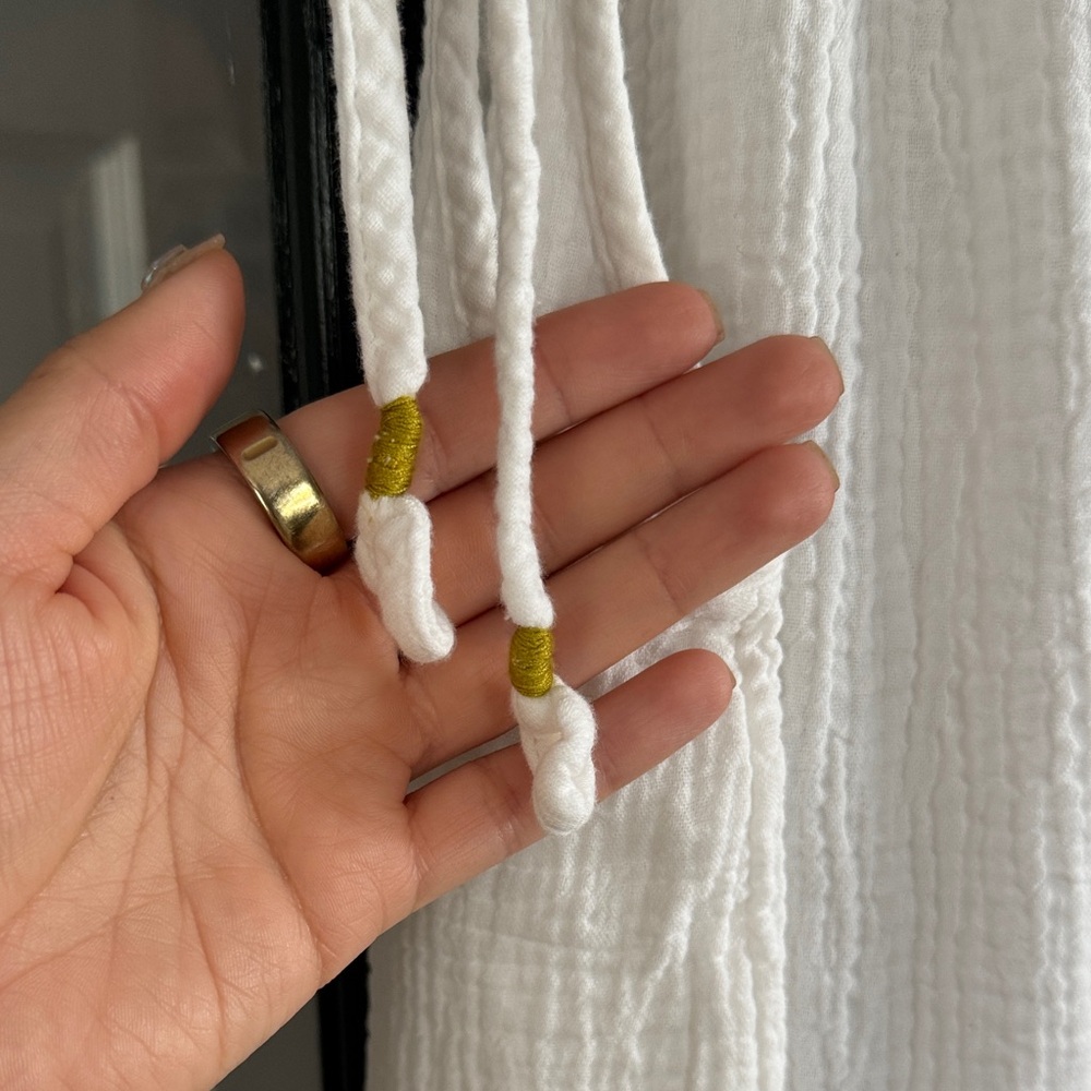 Saturday Sunday by Anthropologie Cream White Gauze Jumpsuit - Picture 5 of 11